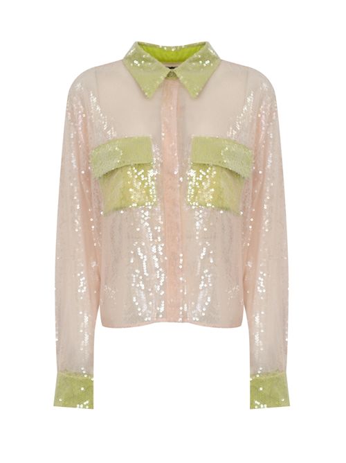 Camicia con paillettes MVP Wardrobe | G060 52304206